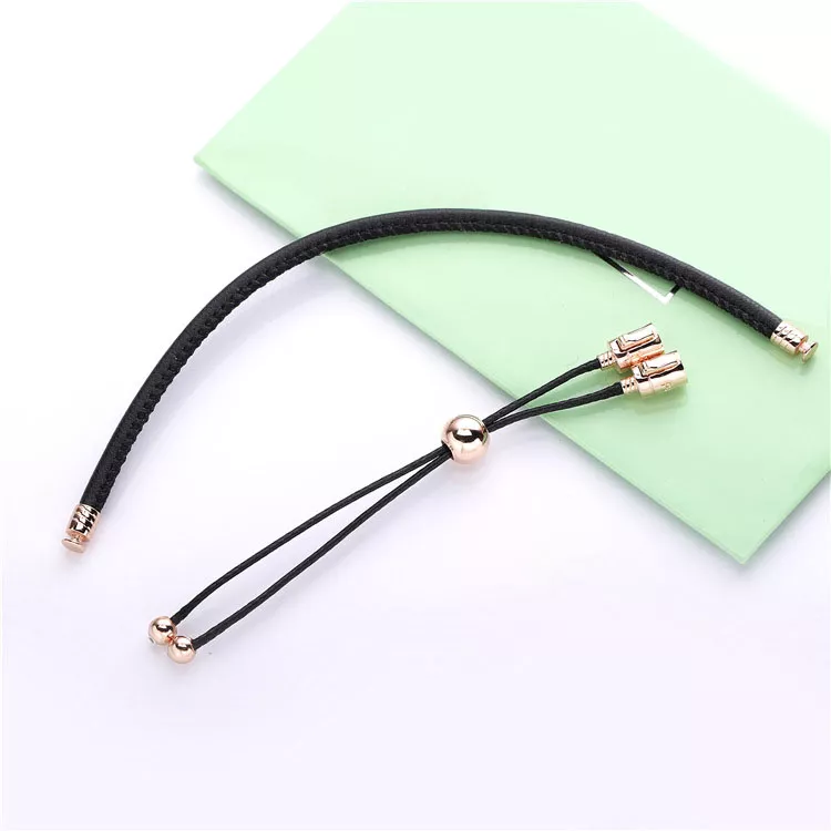 (immagine per) Bracciale PANDORA In Pelle Nera con Chiusura Scorrevole 588059CBK - Visualizza 3