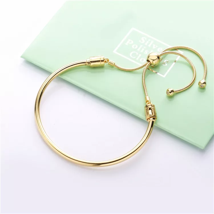 (immagine per) Bracciale PANDORA Rigido con Chiusura Scorrevole 567953CZ - Visualizza 2