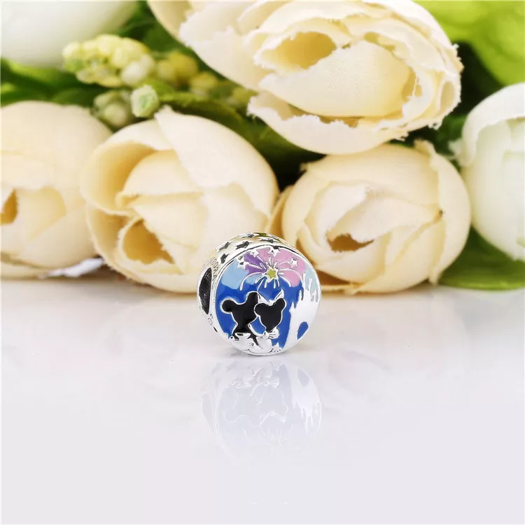 (immagine per) Charm PANDORA Fuochi d'artificio di Topolino e Minnie 7501057372417P - Visualizza 4
