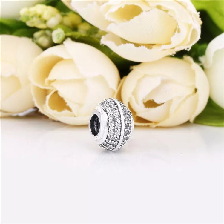 (immagine per) Charm PANDORA Pavé Scintillante 798066CZ - Visualizza 2