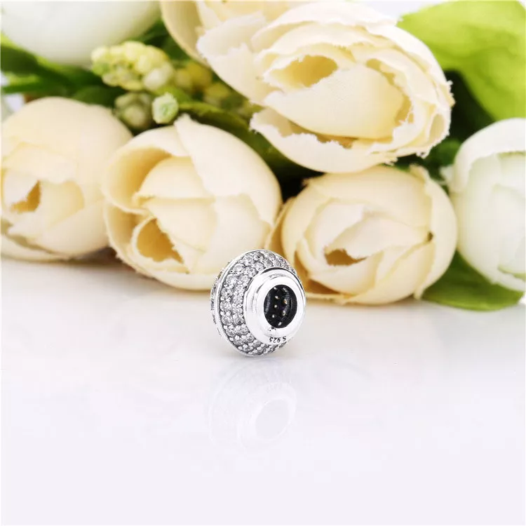 (immagine per) Charm PANDORA Pavé Scintillante 798066CZ - Visualizza 3