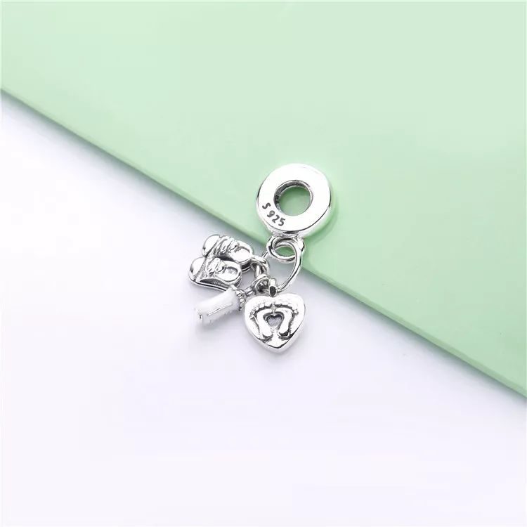 (immagine per) Charm Pendente PANDORA Il Mio Bambino 798106CZ - Visualizza 2