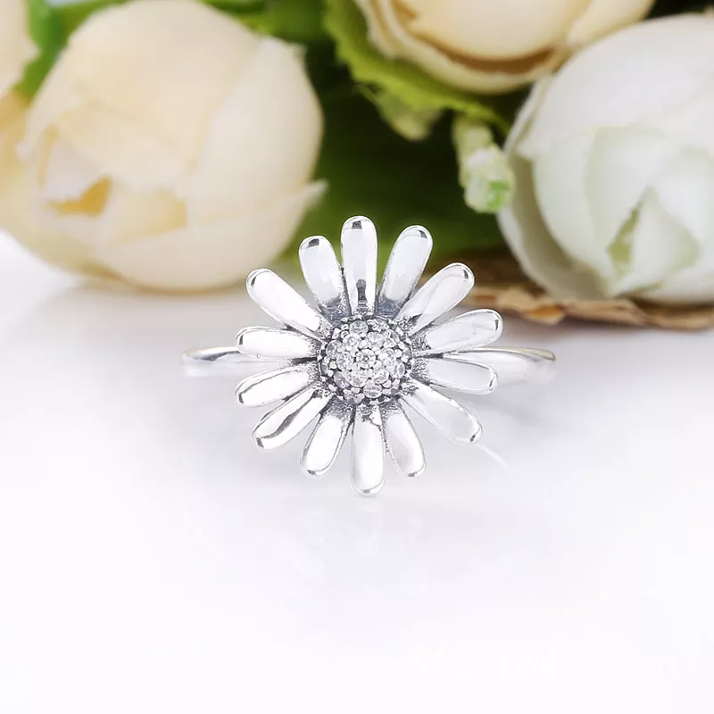 (immagine per) Anello Margherita con pavé - 198817C01 - Visualizza 2