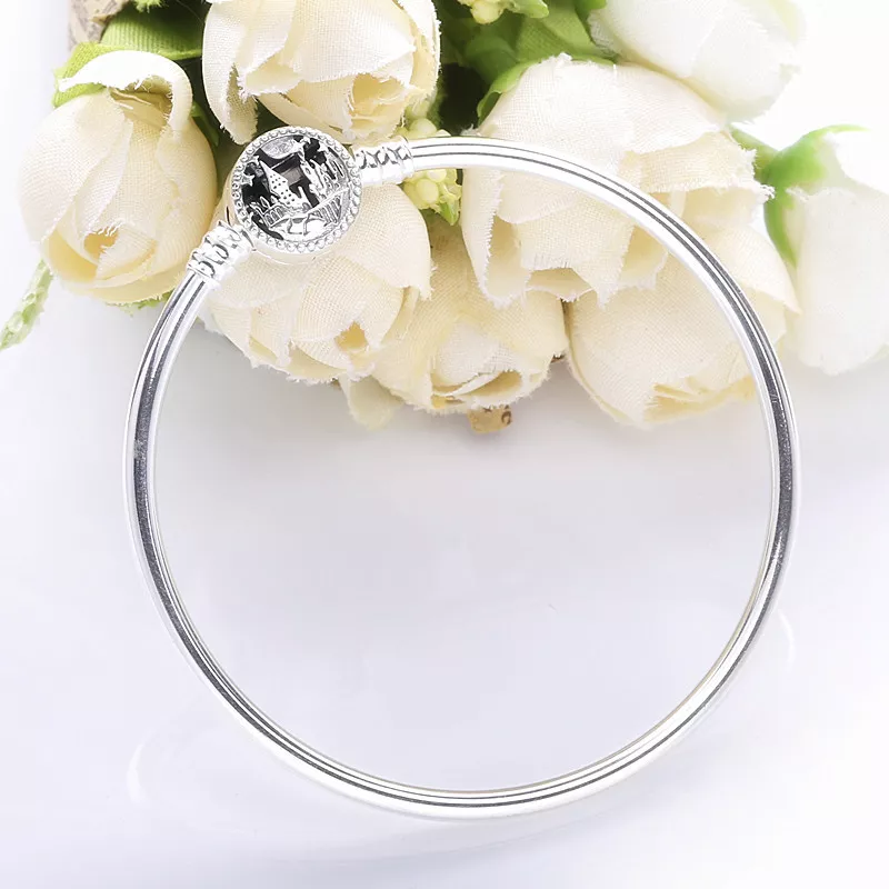 (immagine per) Bracciale Pandora Moments rigido con Disney Castello - PE00113-1 - Visualizza 2