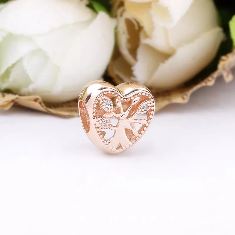 (immagine per) Charm a cuore con albero della vita openwork - 788826C01 - Visualizza 2