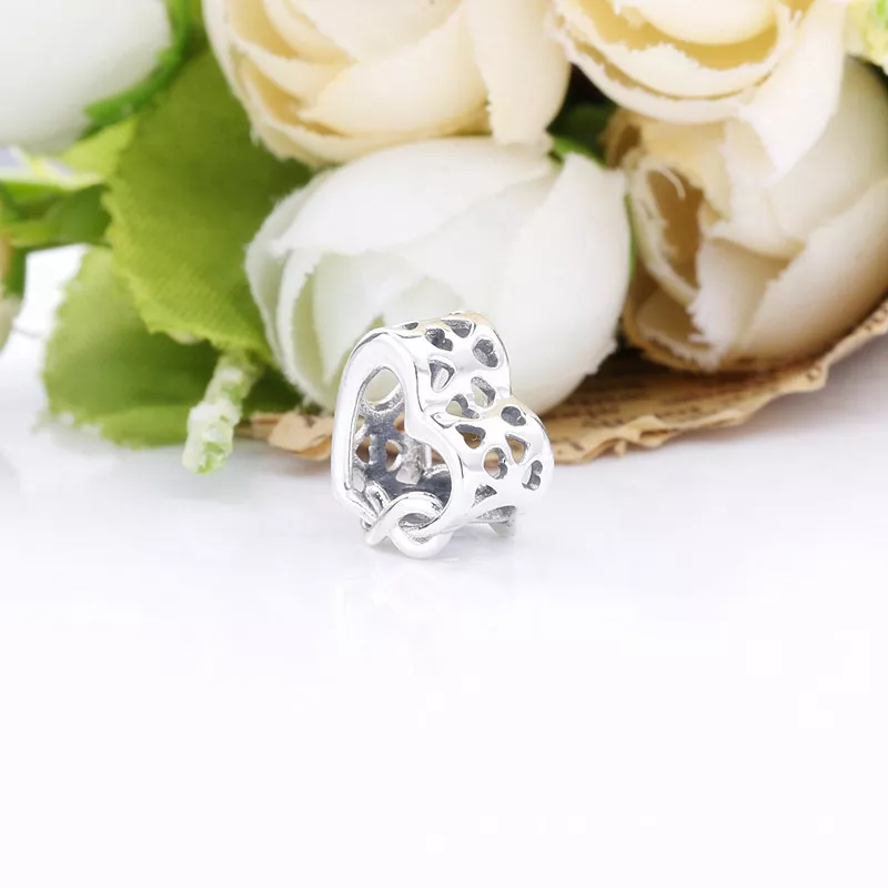 (immagine per) Charm a cuore Infinito Ti Amo Mamma - 798825C00 - Visualizza 2
