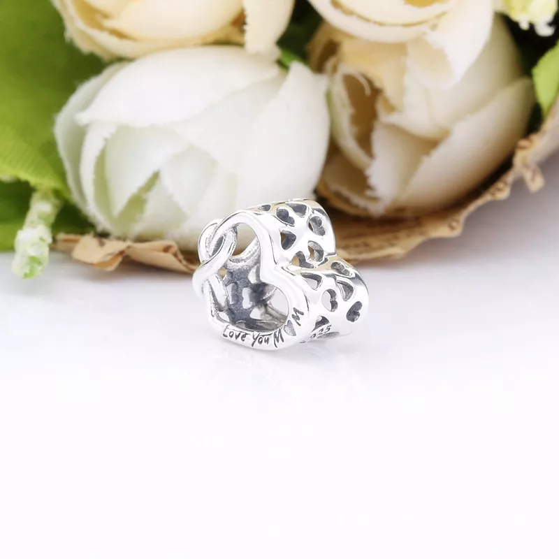 (immagine per) Charm a cuore Infinito Ti Amo Mamma - 798825C00 - Visualizza 4