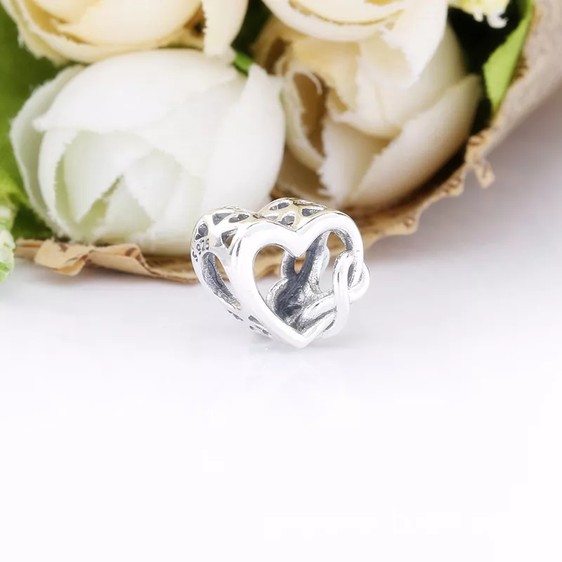 (immagine per) Charm a cuore Infinito Ti Amo Mamma - 798825C00 - Visualizza 5