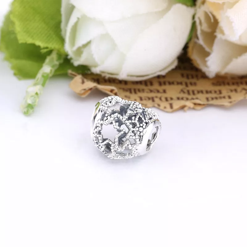 (immagine per) Charm Cuore e stelle openwork - 798462C00 - Visualizza 2