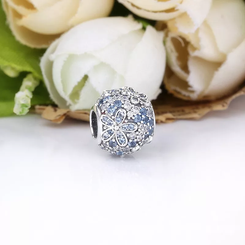 (immagine per) Charm Margherita con pavé - 798797C01 - Visualizza 2