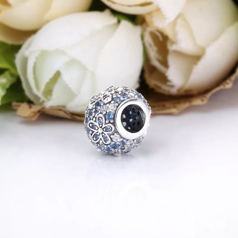 (immagine per) Charm Margherita con pavé - 798797C01 - Visualizza 3