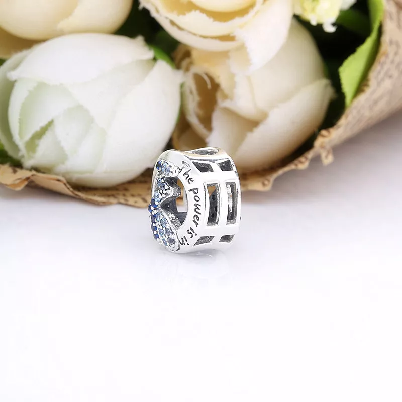 (immagine per) Charm PANDORA Possiamo fare qualsiasi cosa in argento - 798596C01 - Visualizza 4