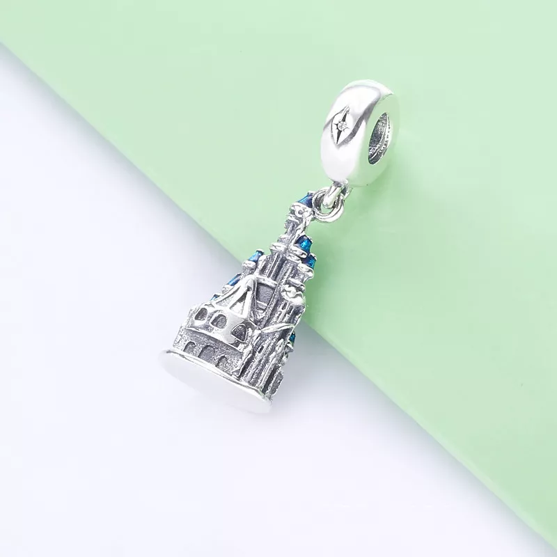 (immagine per) Charm pendente PANDORA Castello di Cenerentola in argento - P400020937933 - Visualizza 3