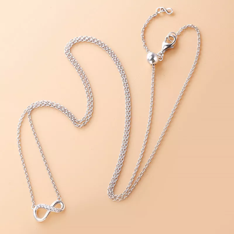 (immagine per) Collana Infinito scintillante - 398821C01 - Visualizza 5