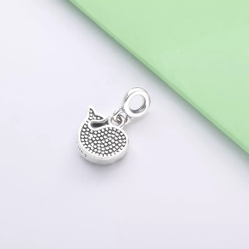 (immagine per) Mini Charm pendente PANDORA La mia balena blu - 798972C01 - Visualizza 3