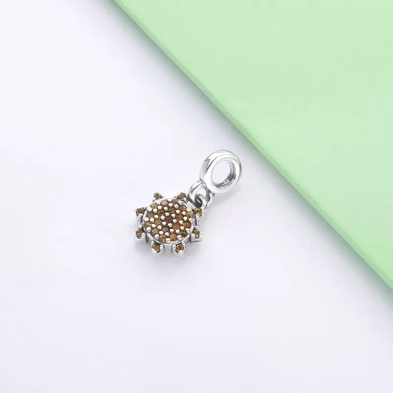 (immagine per) Mini Charm pendente PANDORA Il mio sole estivo - 798976C01 - Visualizza 2