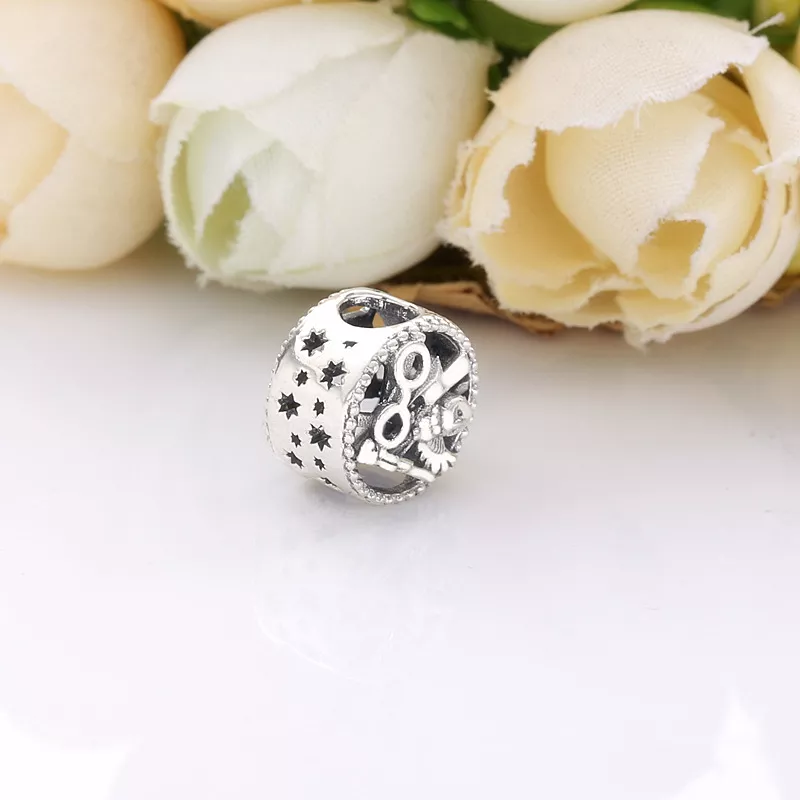 (immagine per) Harry Potter, Charm PANDORA Icone con lavorazione openwork - 799127C01 - Visualizza 4