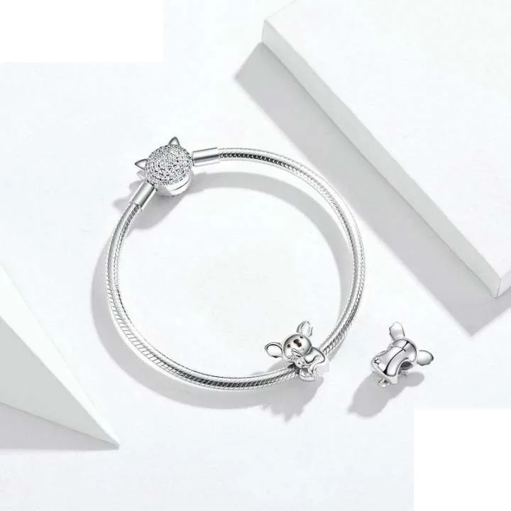 (immagine per) Charm tipo Pandora Koala - BSC093 - Visualizza 3