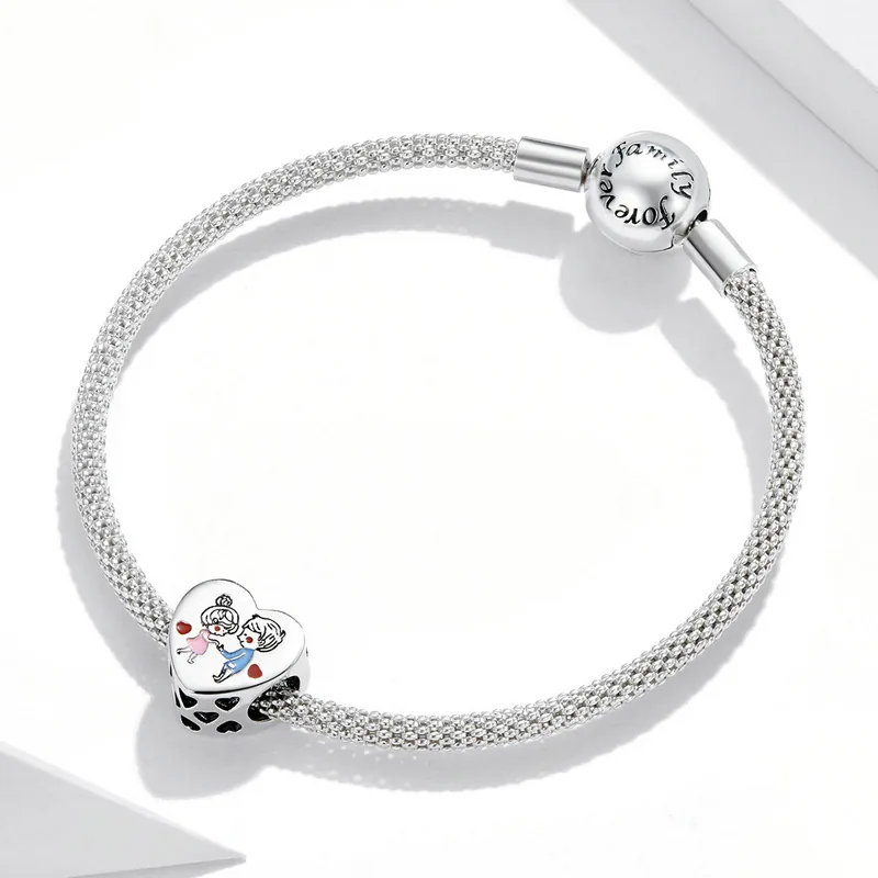 (immagine per) Charm tipo Pandora Mamma e figlia - SCC1744 - Visualizza 3