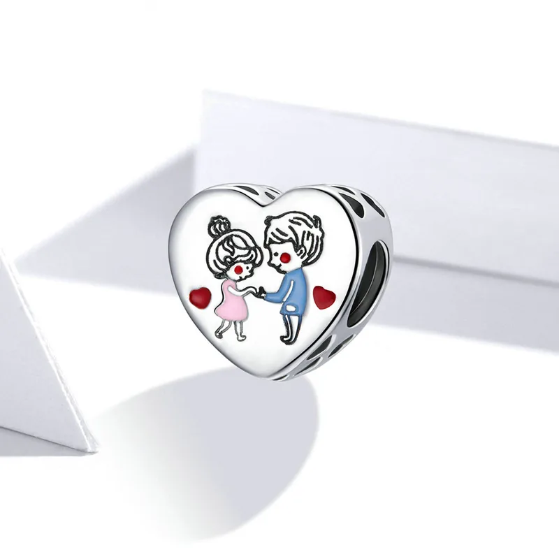 (immagine per) Charm tipo Pandora Mamma e figlia - SCC1744 - Visualizza 5