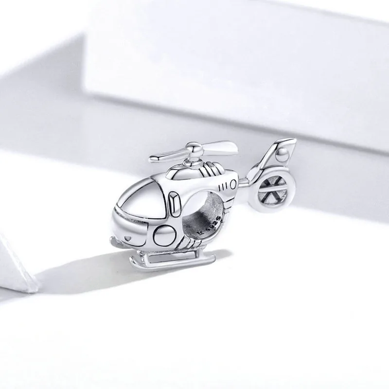 (immagine per) Charm tipo Pandora Piccolo elicottero - SCC1699 - Visualizza 2