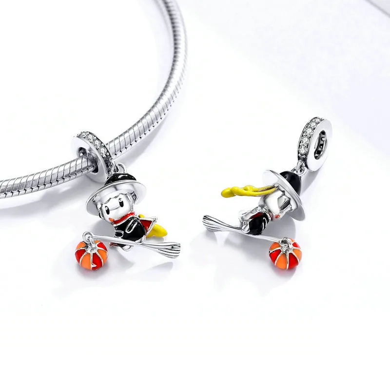 (immagine per) Charm tipo Pandora Strega - BSC240 - Visualizza 2
