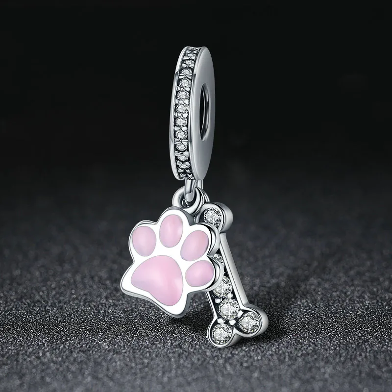 (immagine per) Charm Pendente tipo Pandora Amante degli animali domestici - SCC452 - Visualizza 3