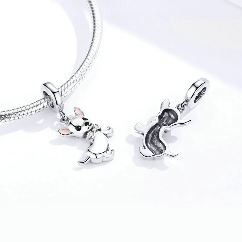 (immagine per) Charm Pendente tipo Pandora Chihuahua - SCC1317 - Visualizza 2