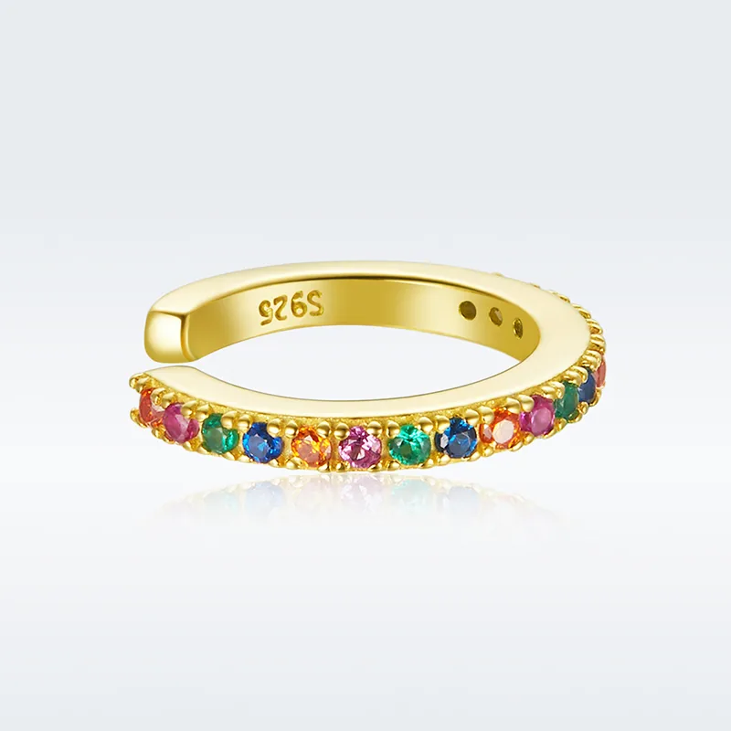 (immagine per) Orecchio Clip tipo Pandora Colorato - SCE993-B - Visualizza 3