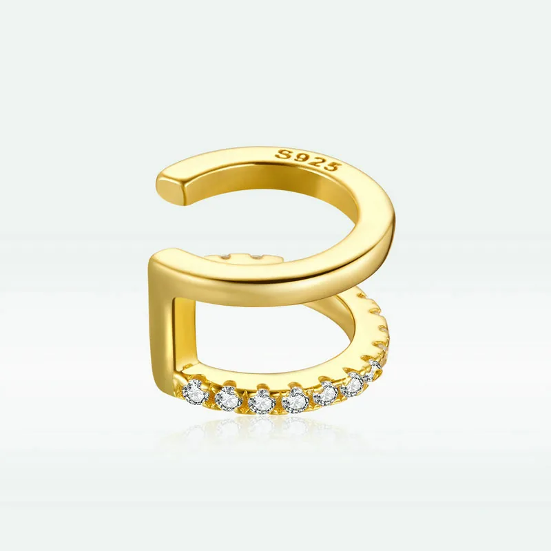 (immagine per) Orecchio Clip tipo Pandora Semplice - SCE994-B - Visualizza 2