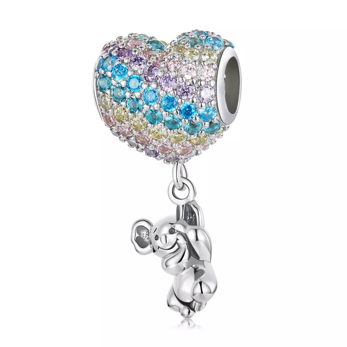 charm tipo pandora amore palloncino koala scc2116