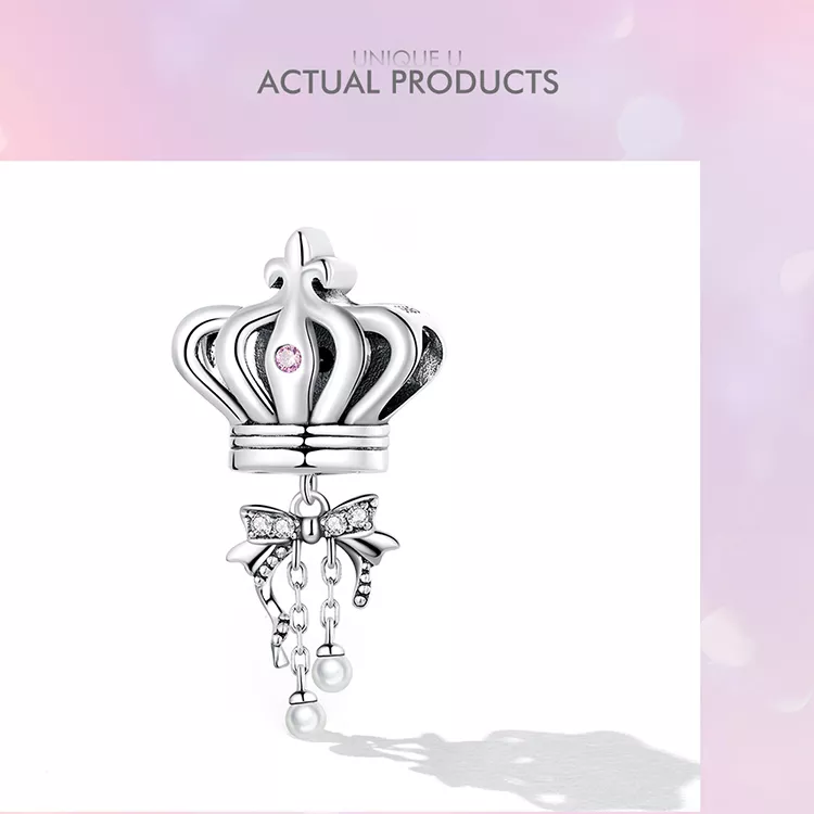 (immagine per) Charm tipo Pandora Arco della corona - SCC2259 - Visualizza 9