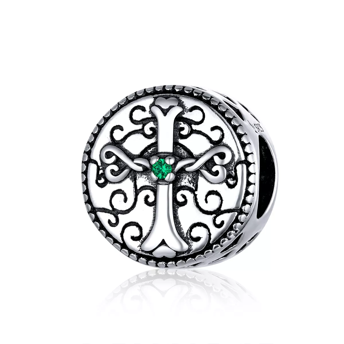 charm tipo pandora croce d'epoca scc1510