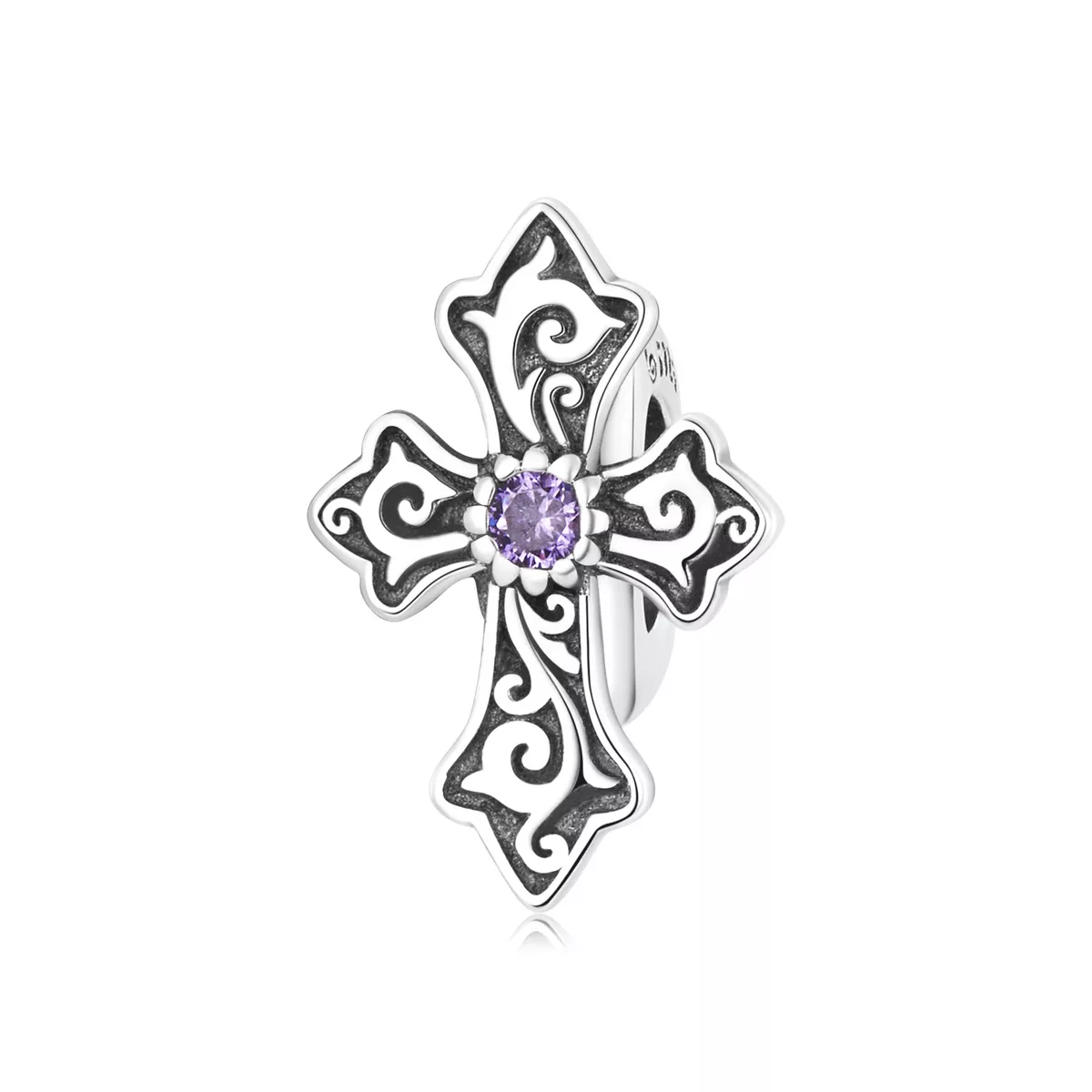charm tipo pandora croce modello retrò bsc583