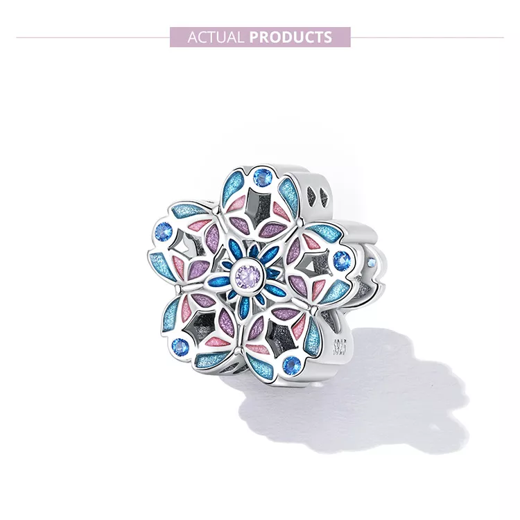 (immagine per) Charm tipo Pandora Delicata Farfalla - SCC2252 - Visualizza 7