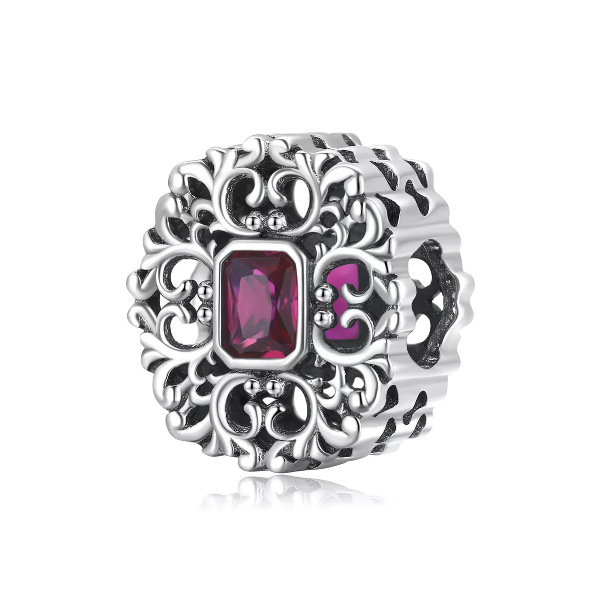 charm tipo pandora lo retrò zirconio scc2152