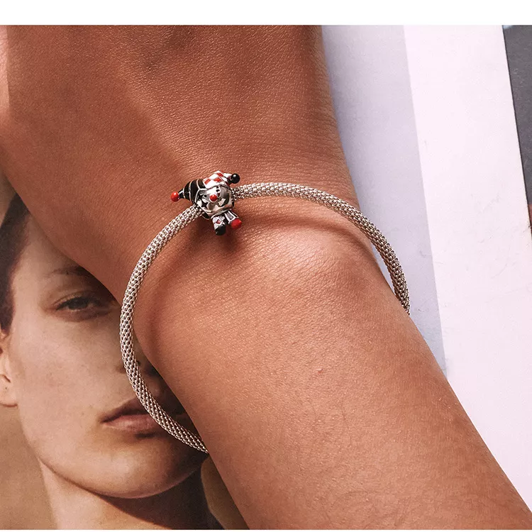 (immagine per) Charm tipo Pandora Pagliaccio del poker - SCC2237 - Visualizza 9