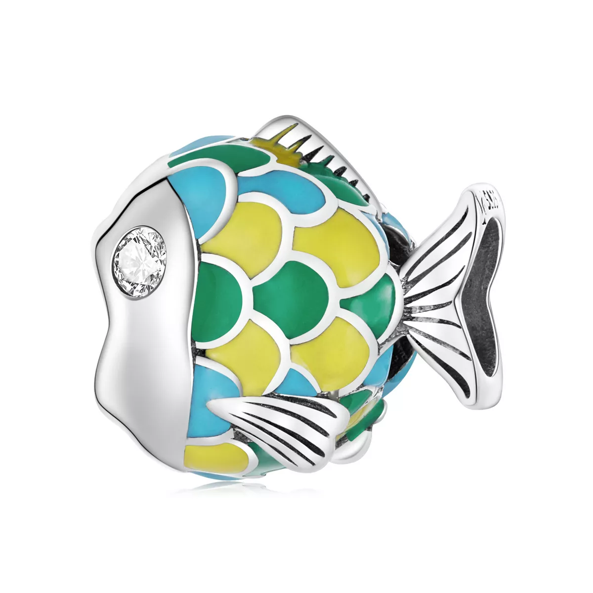 charm tipo pandora piccolo pesce carino scc2073