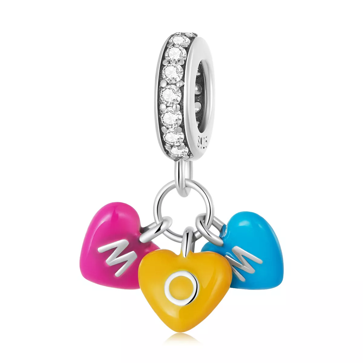 charm pendente tipo pandora amore skittles scc2200