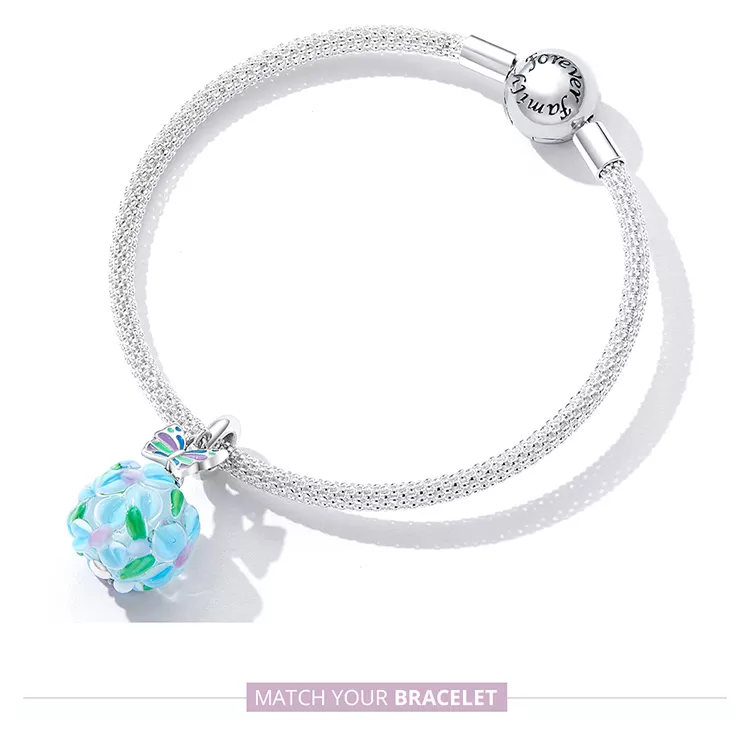(immagine per) Charm Pendente tipo Pandora Farfalle - SCC2214 - Visualizza 8