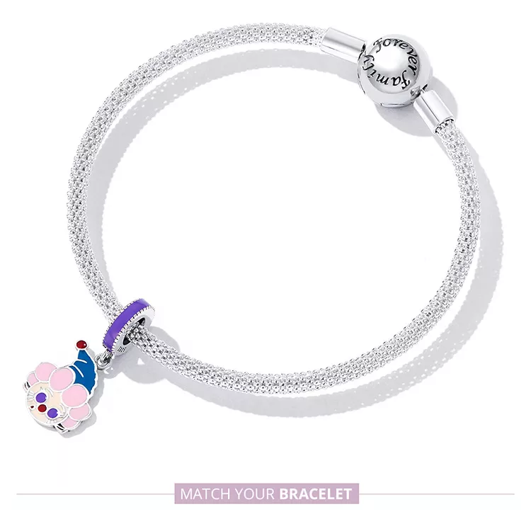 (immagine per) Charm Pendente tipo Pandora Pagliaccio carino - SCC2236 - Visualizza 8