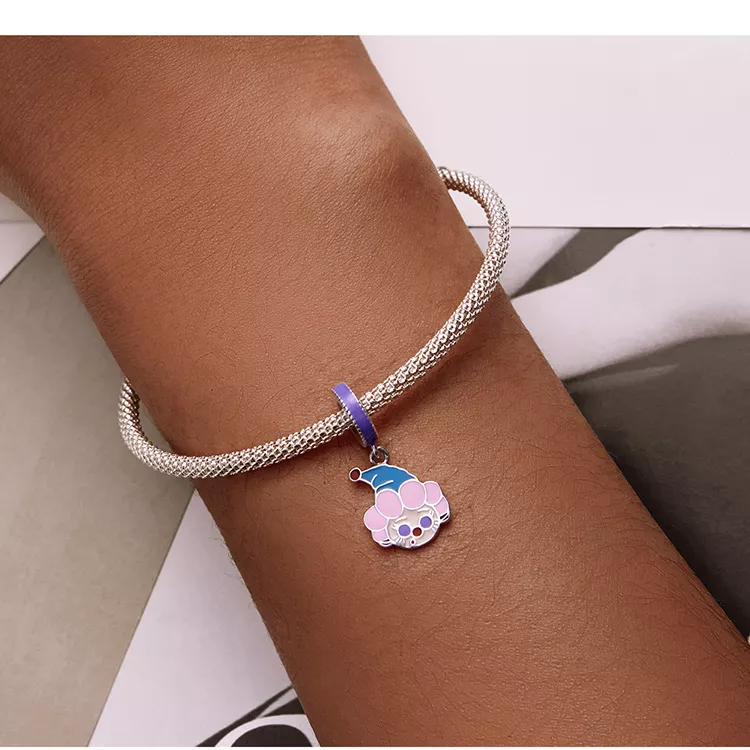 (immagine per) Charm Pendente tipo Pandora Pagliaccio carino - SCC2236 - Visualizza 9