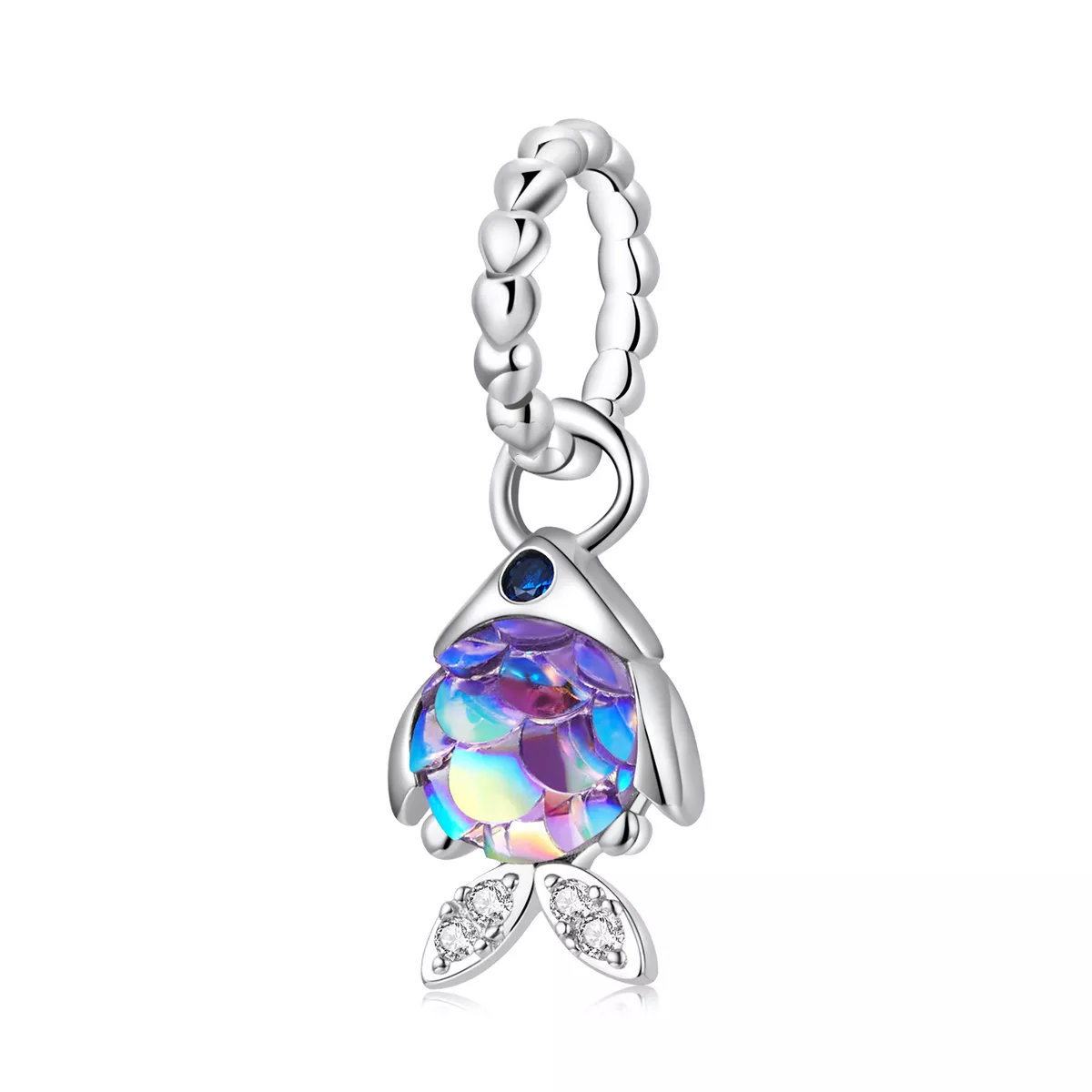 charm pendente tipo pandora pesce da sogno scc2033