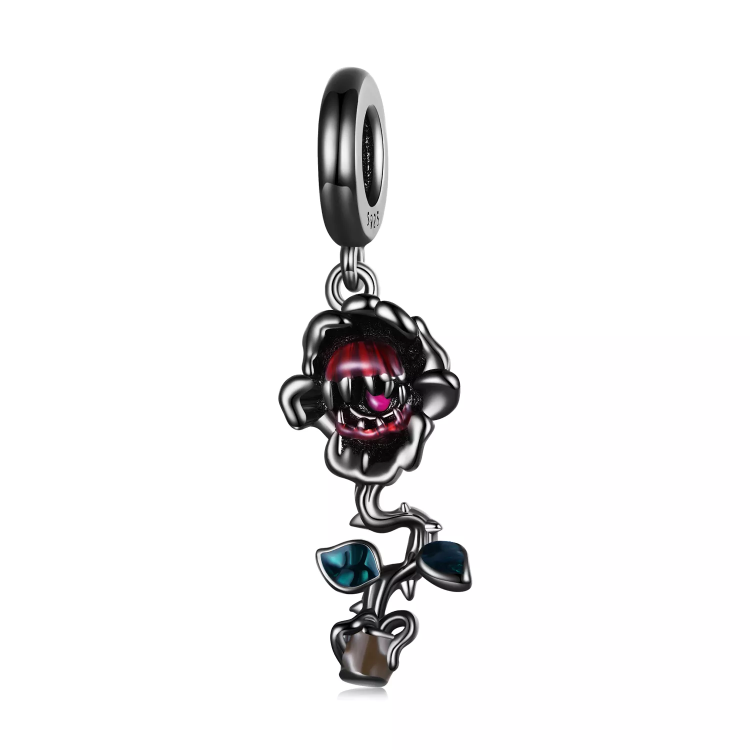 charm pendente tipo pandora piranha scc2385