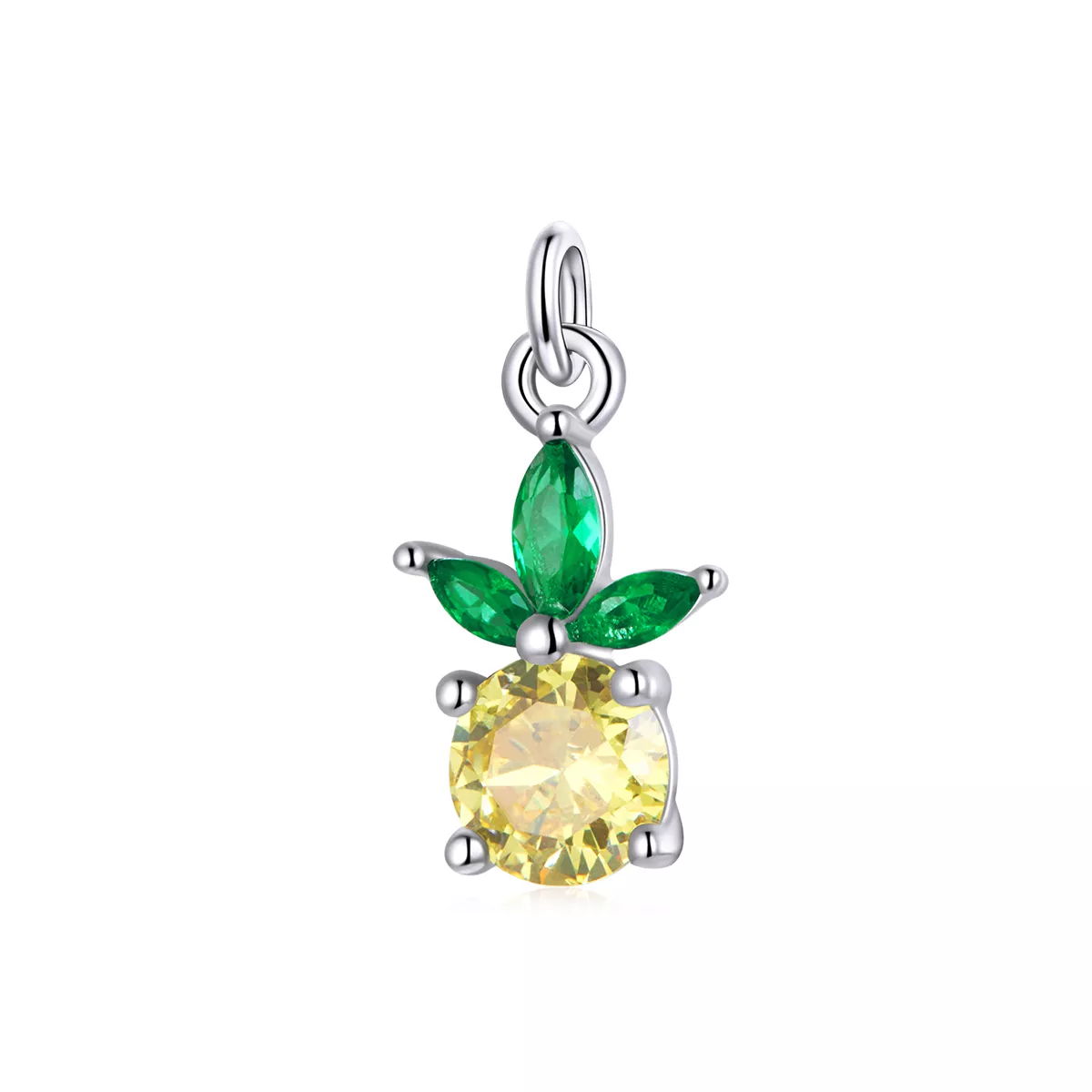 charm tipo pandora me tesoro estivo ananas bsp006