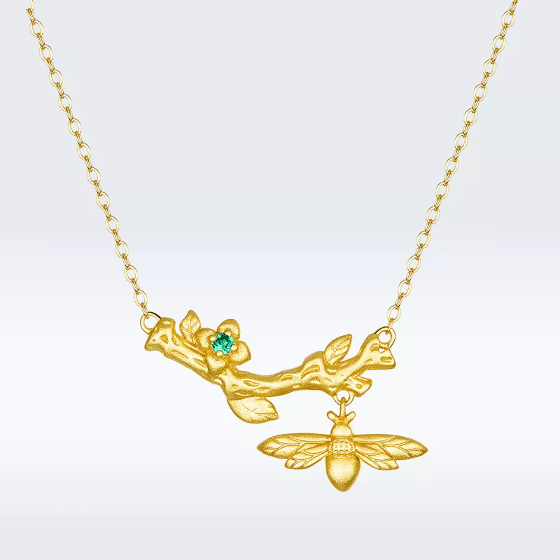 (immagine per) Collana tipo Pandora Fiori estivi - BSN103 - Visualizza 2