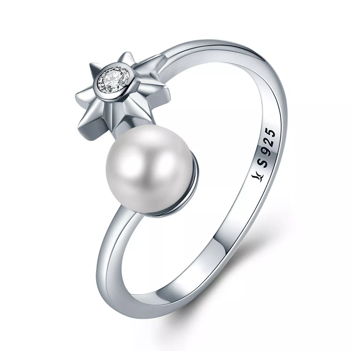 anello aperto tipo pandora momento di fioritura vsr099