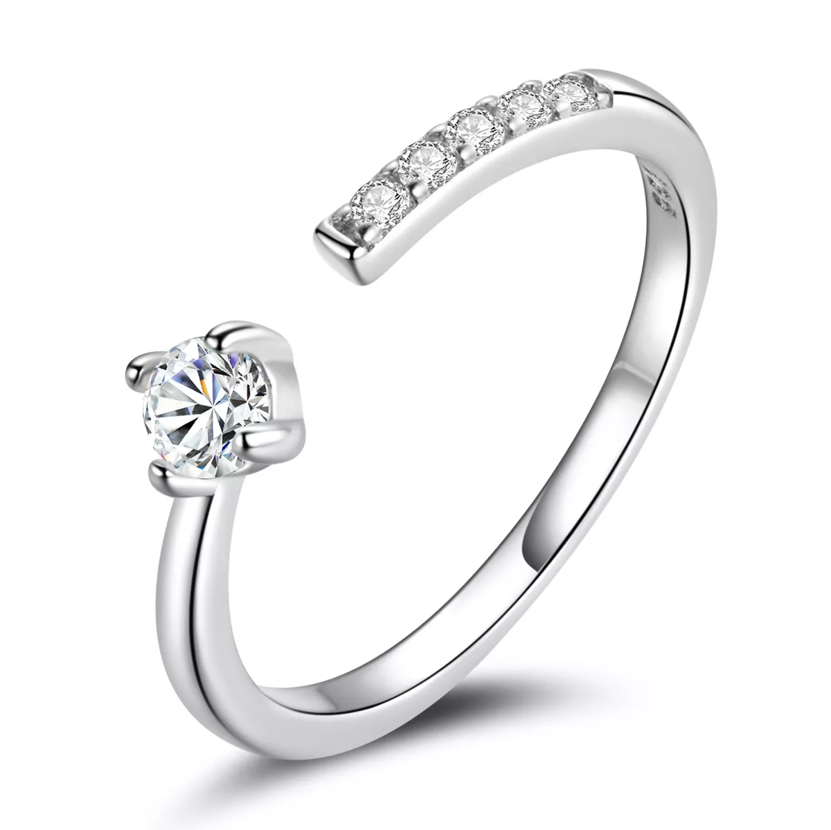 anello aperto tipo pandora semplicità francese bsr203 a