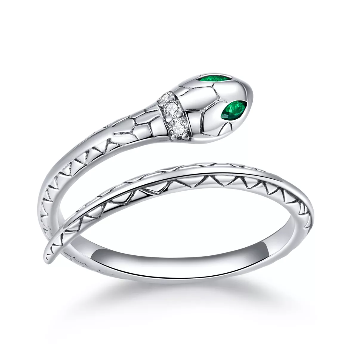anello aperto tipo pandora serpente bsr169