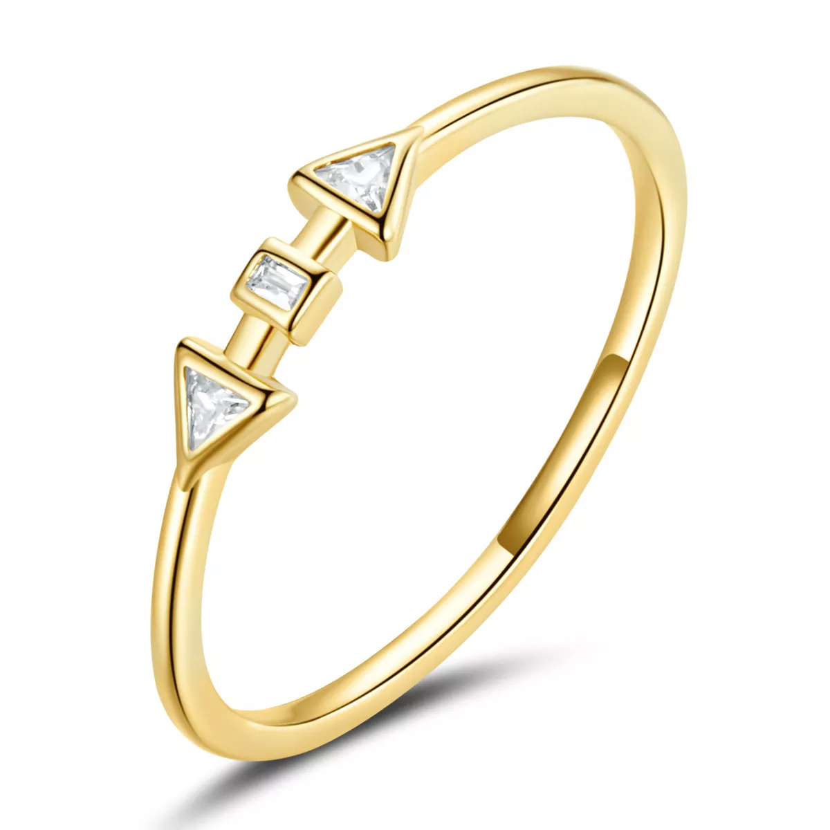 anello tipo pandora minimalista frecce bsr207